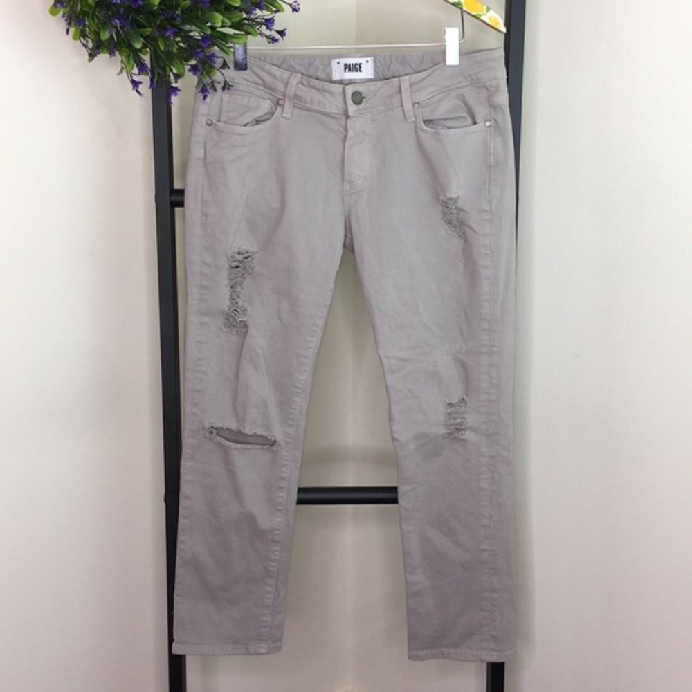 Paige James Crop Denim
